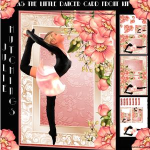 A5 the Little Dancer Card Front Kit