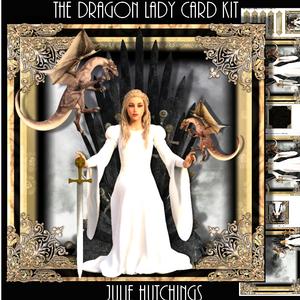 The Dragon Lady Card Front Kit