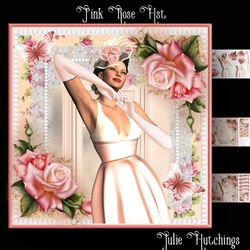 The Rose Hat Beauty Card Front Kit