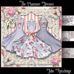 The Summer Dresses Card Front Kit