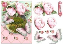 The Shabby Chic Roses Topper and decoupage
