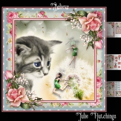 Beleive Card Front Kit 8x8