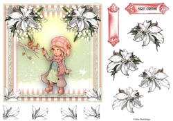 The Christmas Squirrel Topper 7x7 