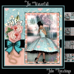 The Waterfall Card Front Kit