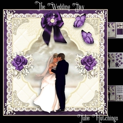 The Wedding Day Card Front Kit