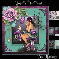 Deep In The Forest Card Front Kit