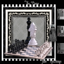 The Chess Game Card Front Kit