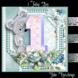 1 Today Boy Card Front Kit