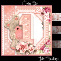 1 Today Girl Card Front Kit
