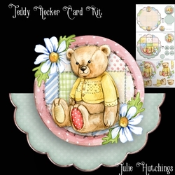 Cute Bunny Rocker Card Kit