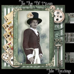 The Age Of Steam Male Card Front Kit
