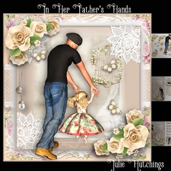 Safe In Her Fathers Hands Card Front Kit