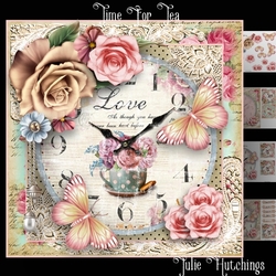 Time For Tea Card Front Kit