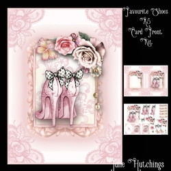 My Favourite Shoes A5 Card Front Kit