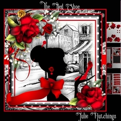 The Red Shoes Card Front Kit