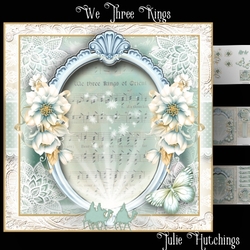 We Three Kings Card Front Kit