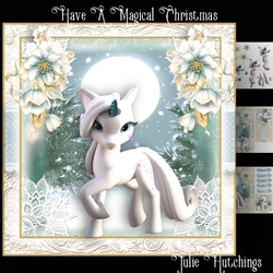 Have A Magical Christmas Card Front Kit