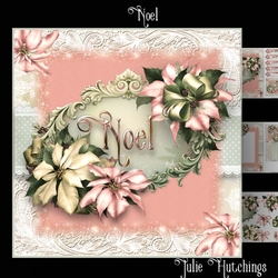 Noel Card Front Kit
