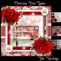 Christmas From London Card Front Kit