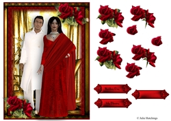My Blessing A5 Indian Wedding topper