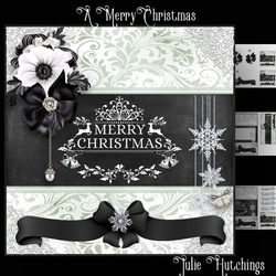 A Merry Christmas card Front Kit