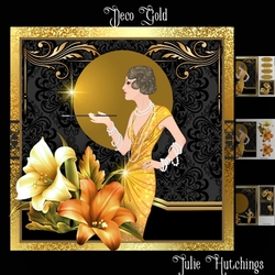 Deco Gold Card Front Kit