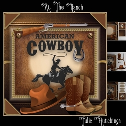 At The Ranch Card Front Kit