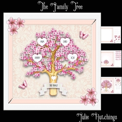 The Family Tree Card Front Kit