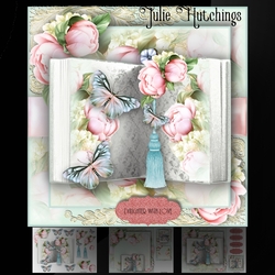 The Peony Lace Book Card Kit