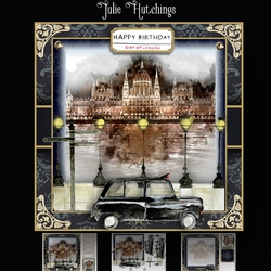 A London View Card Kit 8x8