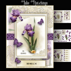 A5 The Iris Card kit (without Tassle)