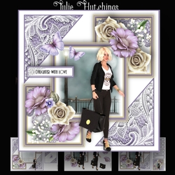 Fashion and lace 2 Card Kit