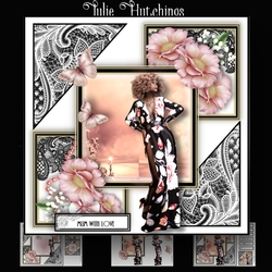 Fashion And Lace 3 Card Kit