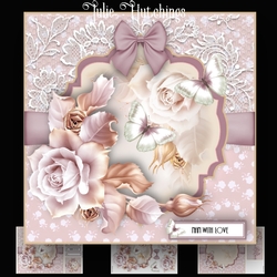 Lilac Rose Card Kit