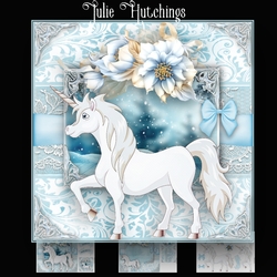 A Christmas Unicorn Card Kit