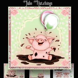 Happy As A Pig In Muck Card Kit
