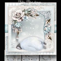 The Sleeping Penguin Card Kit
