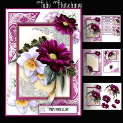A5 Spring Flora Card Kit