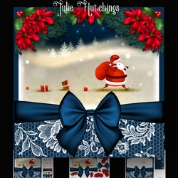 Santa Clause Is Coming To Town Card Kit
