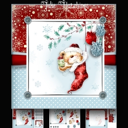 The Christmas Stocking Suprise Card Kit