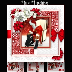 Father Christmas Card Kit