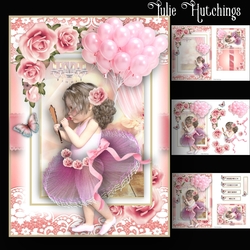 Putting On Mums Make up A5 Card Kit