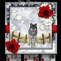 The Winter Wolf Card Kit