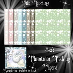 8 x Christmas Papers