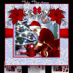 Santa Bringing The Presents