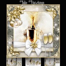 Gold Champagne Wishes