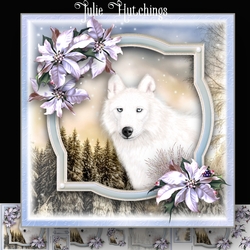 White Winter Wolf
