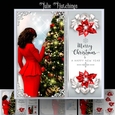 Lady In Red Christmas Tree