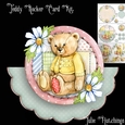 Cute Bunny Rocker Card Kit