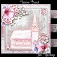 Winter Church card Front Kit